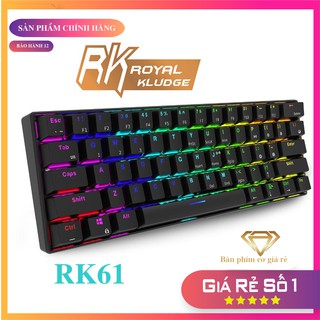 Bàn Phím Cơ Royal Kludge RK61 PRO Gaming Bluetooth 4.0 61 phím so với bàn phím cơ EK387 RGB 78 phím gaming E-Dra