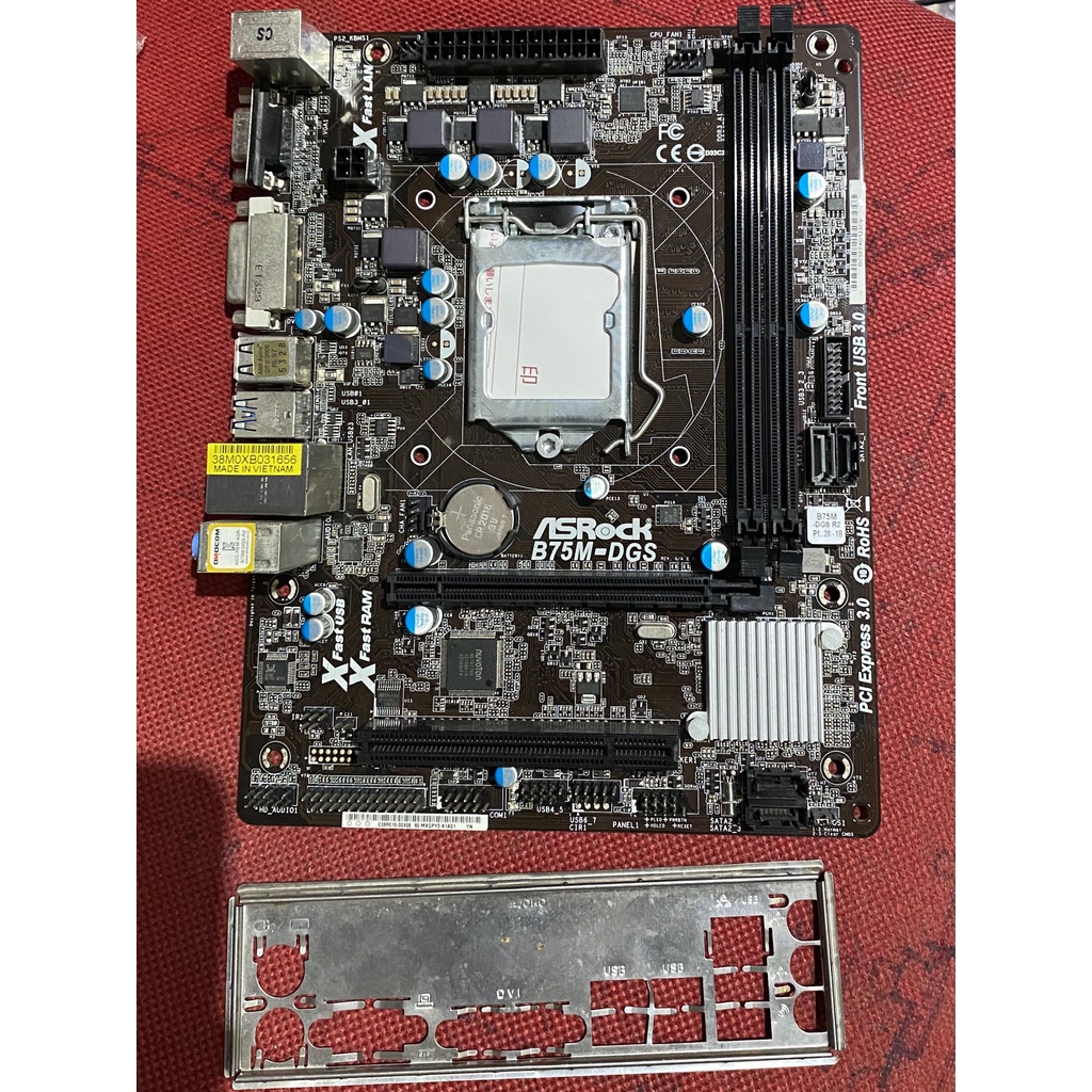 Main B75 B85 4 khe ram và 2 khe ram socket 1155/1150 zin đẹp like new