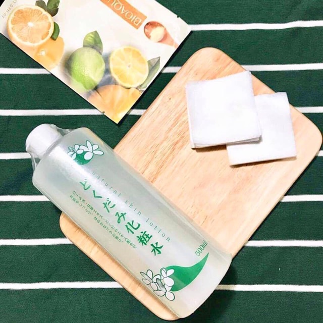 ☘️Lotion diếp cá DOKUDAMI Nhật Bản—-⁉️&quot;THẦN DƯỢC&quot; CHO LÀN DA DẦU MỤN QUANH NĂM, 500ml☘️