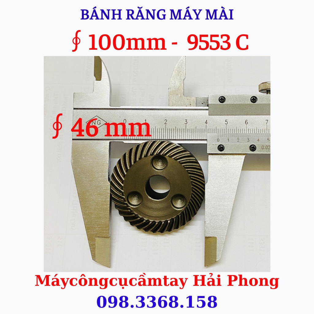 BÁNH RĂNG MÁY MÀI TRUNG QUỐC ∮100 -  9553C  / NHÔNG máy mài TQ ∮100 - 9553C