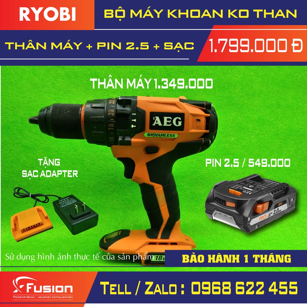 bộ máy khoan aeg