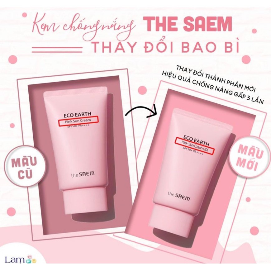 Kem Chống Nắng The Saem + ecosy + ecotop