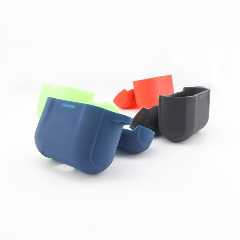 Vỏ Bảo Vệ Hộp Sạc Tai Nghe Không Dây Bằng Silicon Mềm Chống Trượt Kèm Móc Khóa Cho Skull Candy Indy Evo
