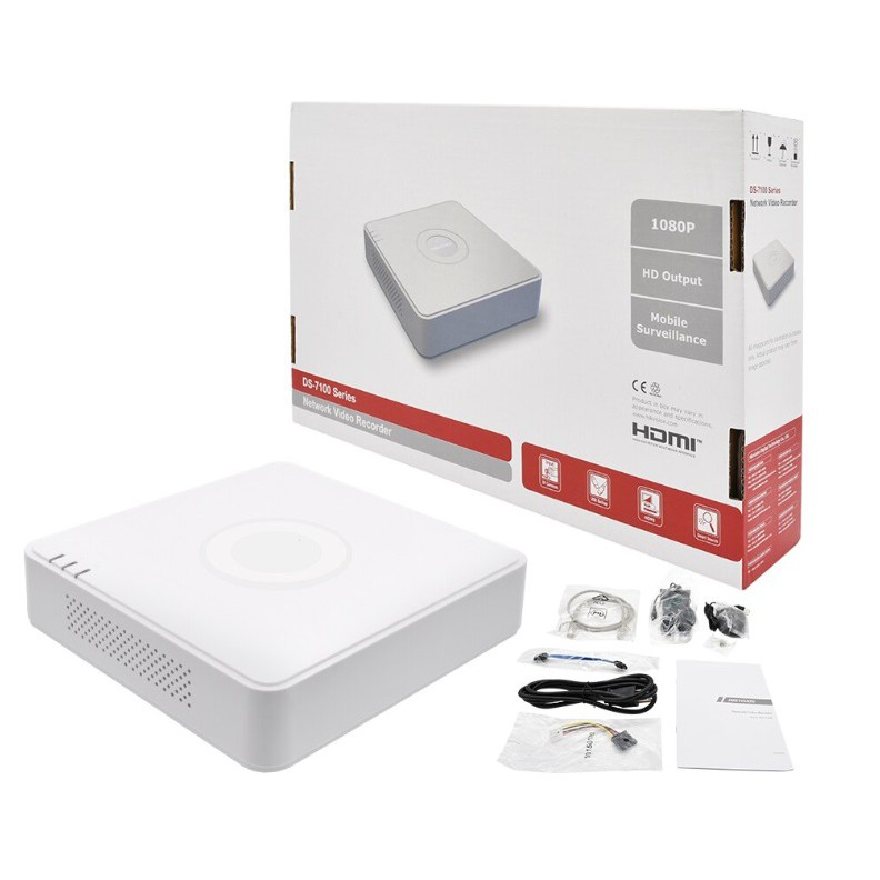 Đầu 8 Kênh IP Hikvision DS-7108NI-Q1, Hỗ Trợ Camera Lên Đến 4.0Mp - Hàng Chính Hãng