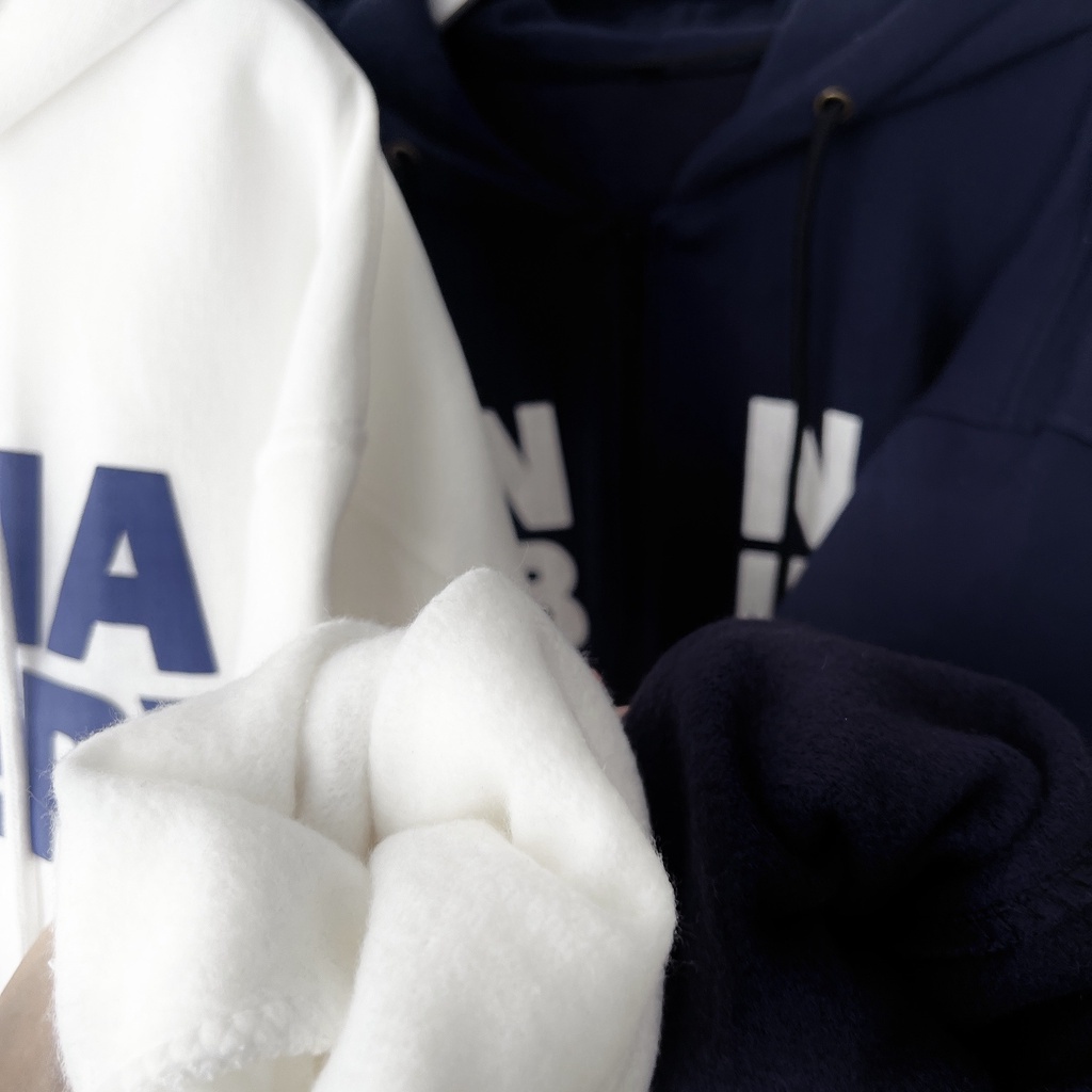 Áo khoác nỉ bông ANNA BOB hoodie zip unisex nam nữ