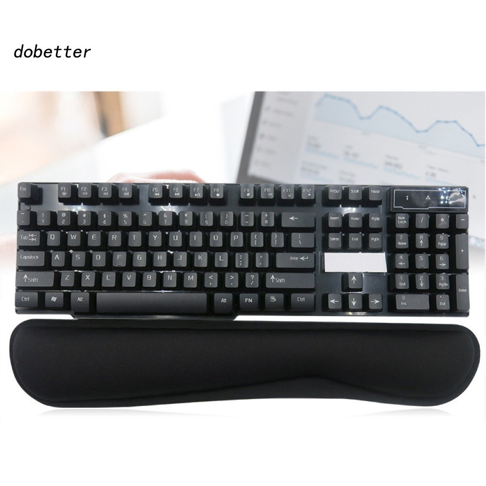 Miếng lót chuột và bàn phím hỗ trợ cổ tay thoải mái cho PC Laptop