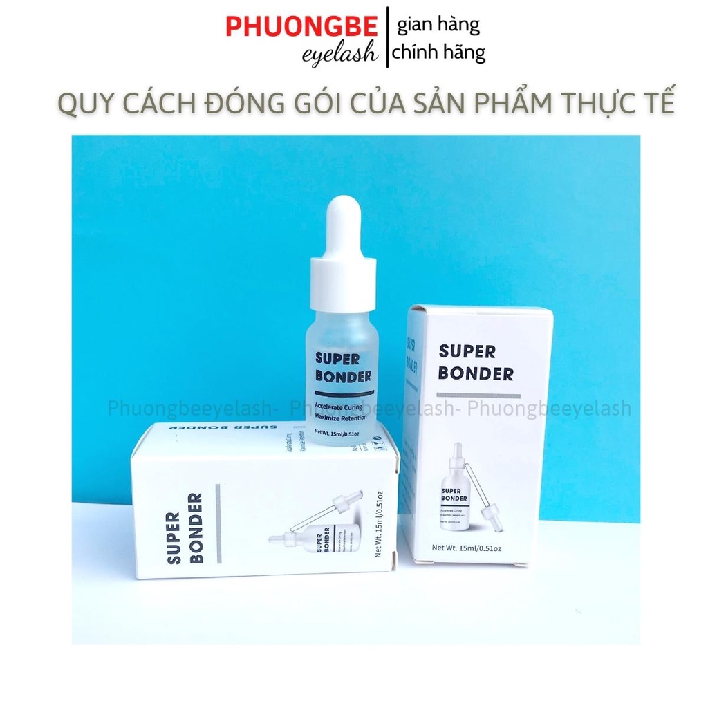 SUPER BONDER siêu liên kết tăng độ bền tối đa cho mi nối