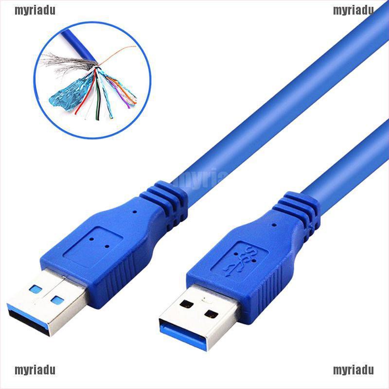 Dây cáp sạc truyền dữ liệu từ usb 3.0 type a male sang type a male