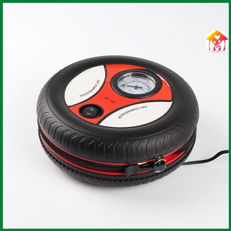 Bơm lốp ô tô mini chạy điện 12v đa năng công nghệ Nhật Bản siêu bền