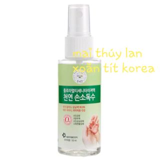 Dung dịch sát khuẩn tay Hàn Quốc cho bé và cả gia đình