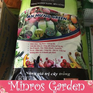 Phân bón hữu cơ vi sinh An Hưng Green ( túi 1kg )