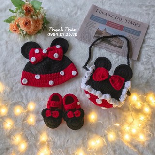 SET LEN MÓC MICKEY CHO BÉ GÁI