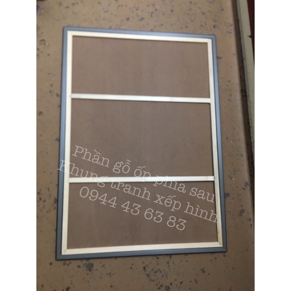 Khung tranh ghép mảnh, xếp hình miếng 1000 pcs puzzle 50x70, 50x75 cho bé các màu