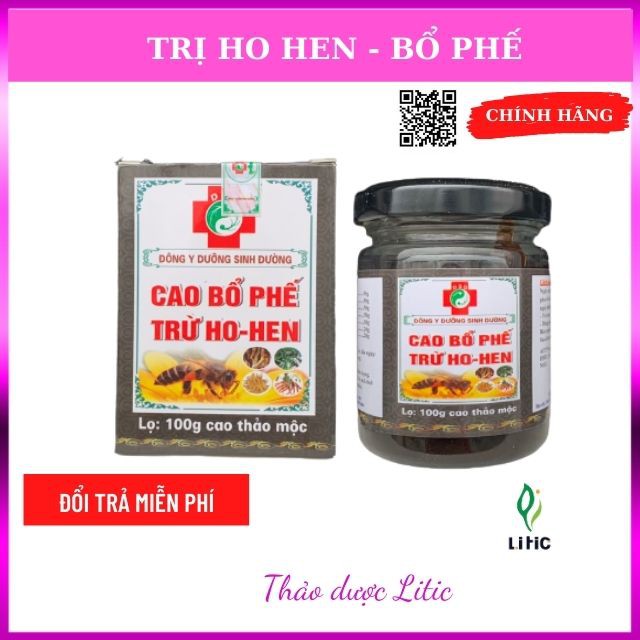 Cao bổ phế trừ ho hen dưỡng sinh đường 100g SBPTH72 - thảo dược litic