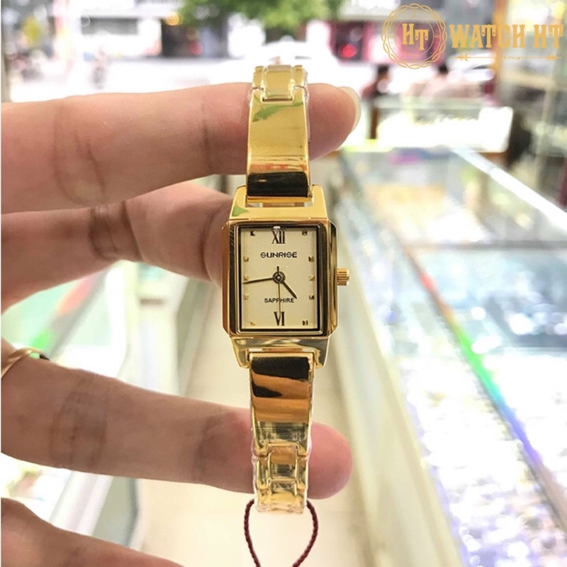 Đồng hồ nữ SUNRISE 909SWAVV full hộp thẻ chính hãng, kính sapphire chống xước