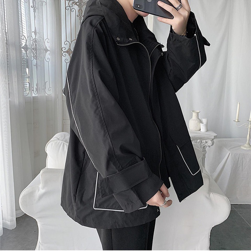 Áo Dù Viền Tay unisex | BigBuy360 - bigbuy360.vn