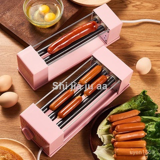 ❣™✇LRKNhà Máy Xúc Xích Để Bàn Nhỏ Hot Dog Mini Ký Túc Xá Tạo Tác Ăn Sáng Đa Năng Máy Xúc Xích