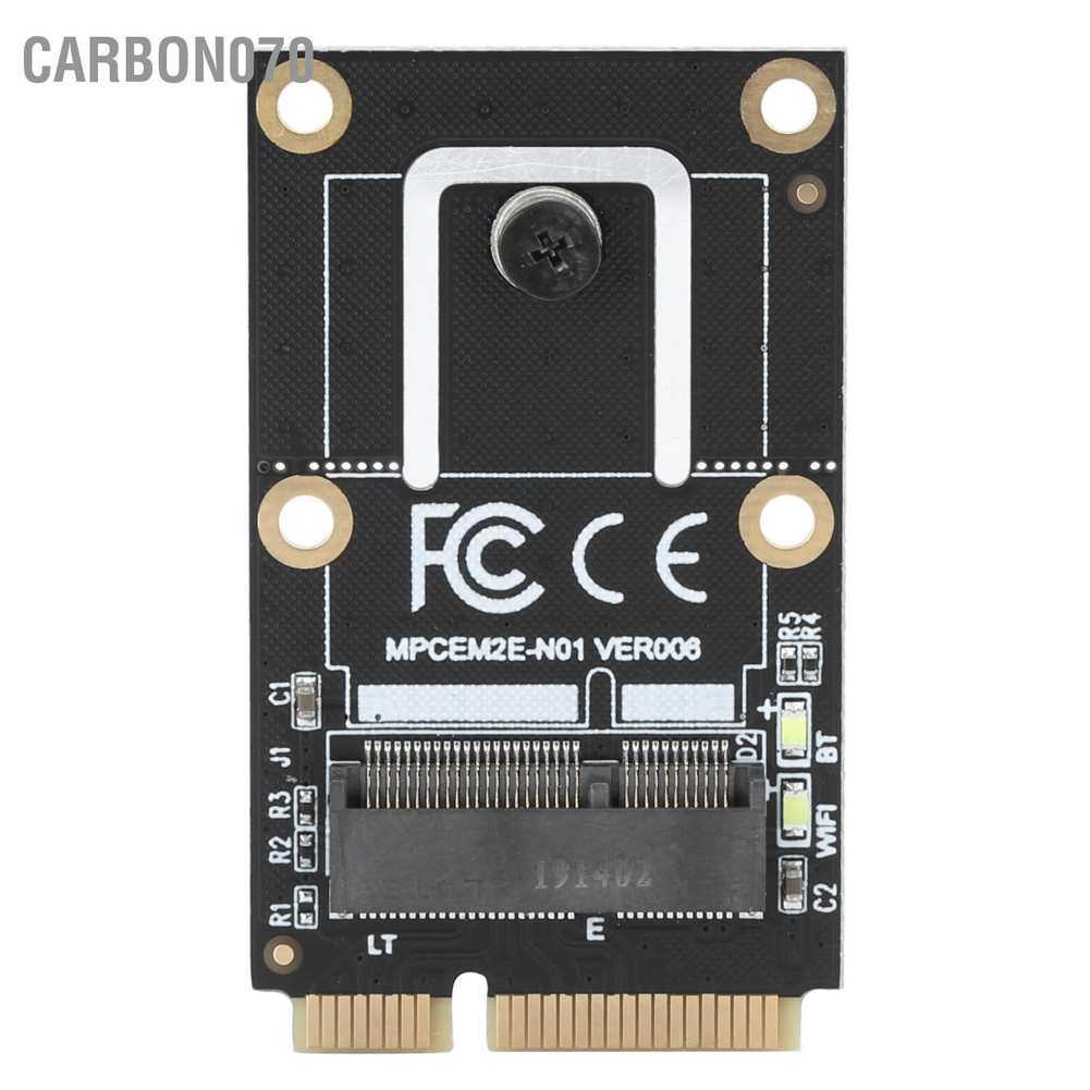 Bộ điều hợp mini PCI ‑ E (PCIe + USB) cho M.2 wifi bluetooth Intel AX200 9260 8265 8260 thẻ Wlan không dây