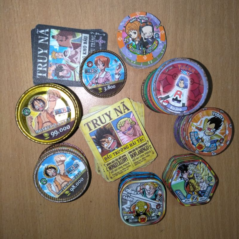 [Tổng Hợp] Thẻ Toonies One Piece Dragon Ball Z Pokemon Hàng Cổ 2ND - Thẻ Sưu Tầm Đảo Hải Tặc 7 Viên Ngọc Rồng