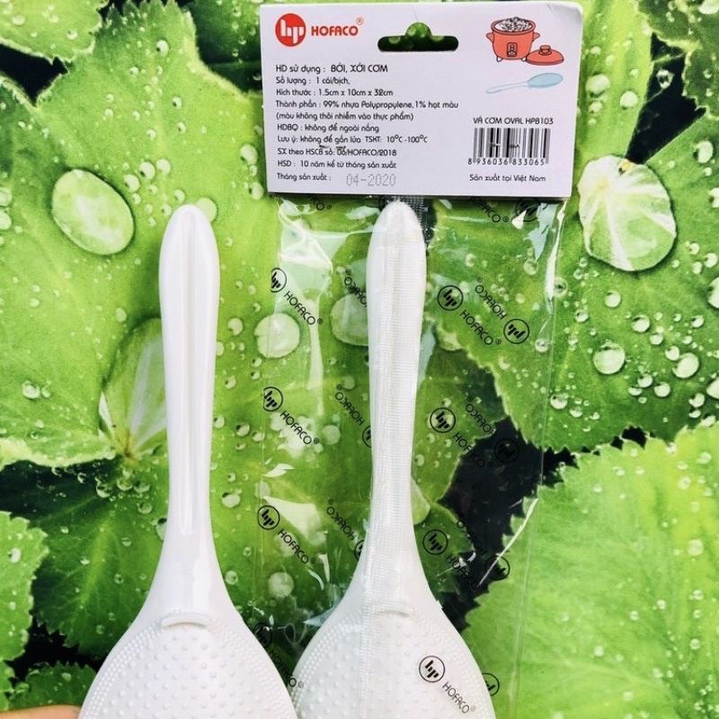 Vá Múc Cơm,Muỗng Xới Cơm OVAL HOFACO HPB 103