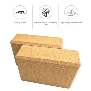 Khối mềm bằng gỗ bần tập yoga chuyên nghiệp