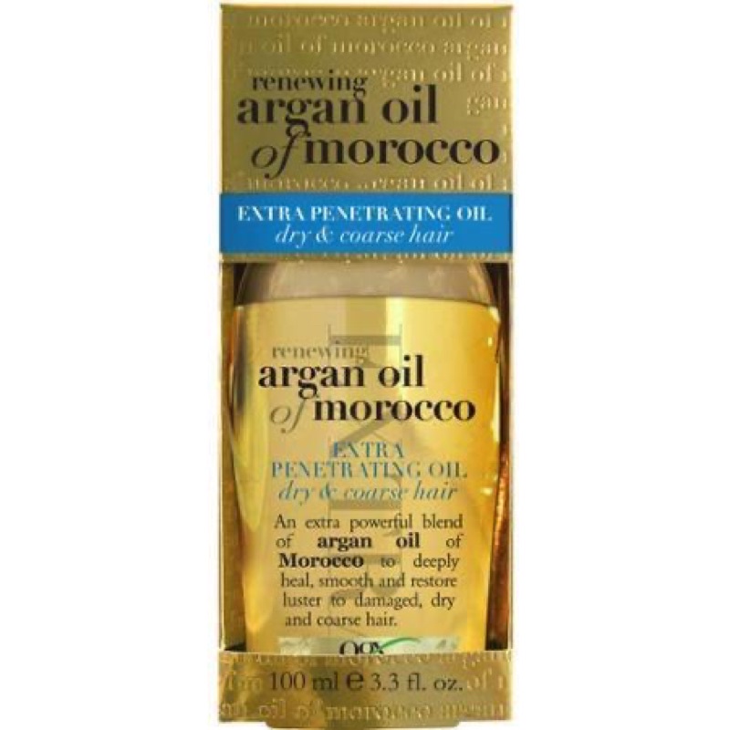 Tinh dầu dưỡng Tóc OGX Renewing Argan Oil Morroco Extra Penetraring oil