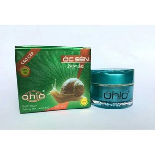 Kem mụn trắng da xóa thâm liền sẹo Ohio ốc sên newday 18g