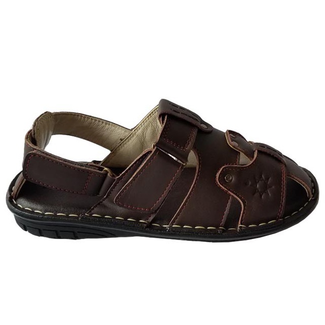 Giày Sandal Nam Bít Mũi Da Bò BIGBEN SD100