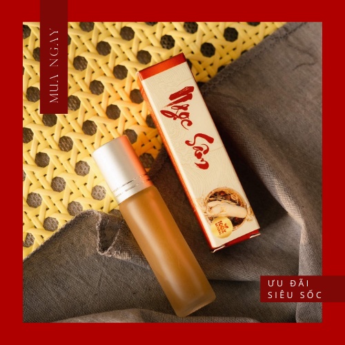 Bộ Ngọc Sâm Mini Mặt Nạ Chưa Pha Ngừa Mụn Trắng Da