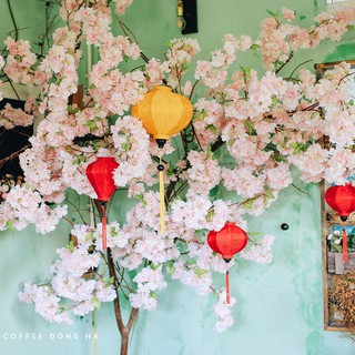 Cành đào giả loại lớn [Hình thật]