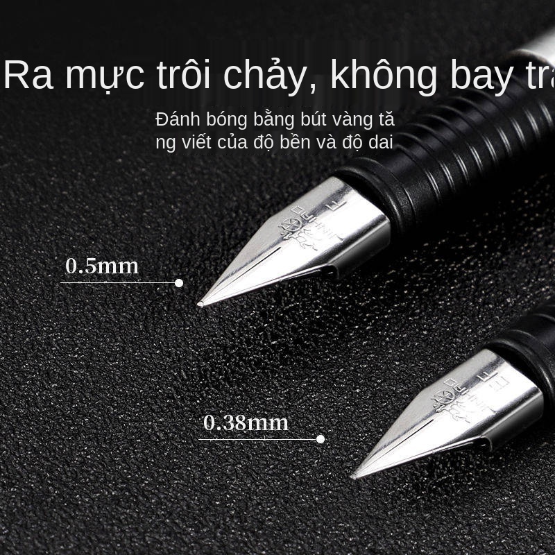 Nhà máy trực tiếp Jinhao 65 sinh viên Dễ dàng sử dụng thư pháp Thực hành từ Bút thép không gỉ đặc biệt Phong cách đơn gi