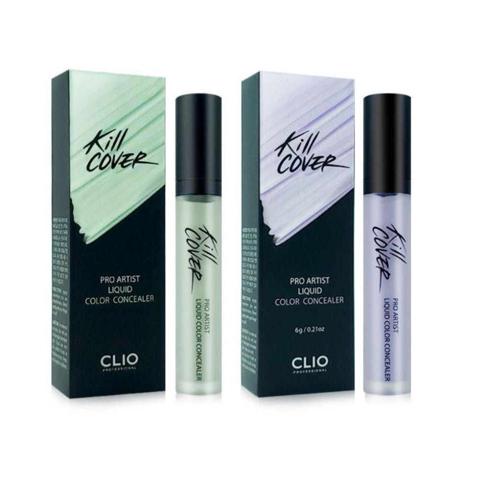 Che Khuyết Điểm Clio Pro Artist Liquid Color (Có Bill)