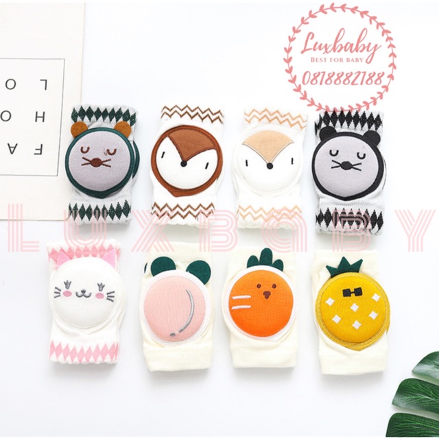 Bảo vệ đầu gối cho bé tập đi