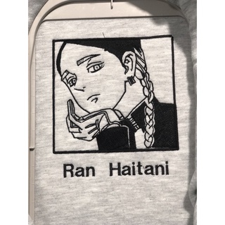 áo hoodie thêu hình Ran Haitani có sẵn