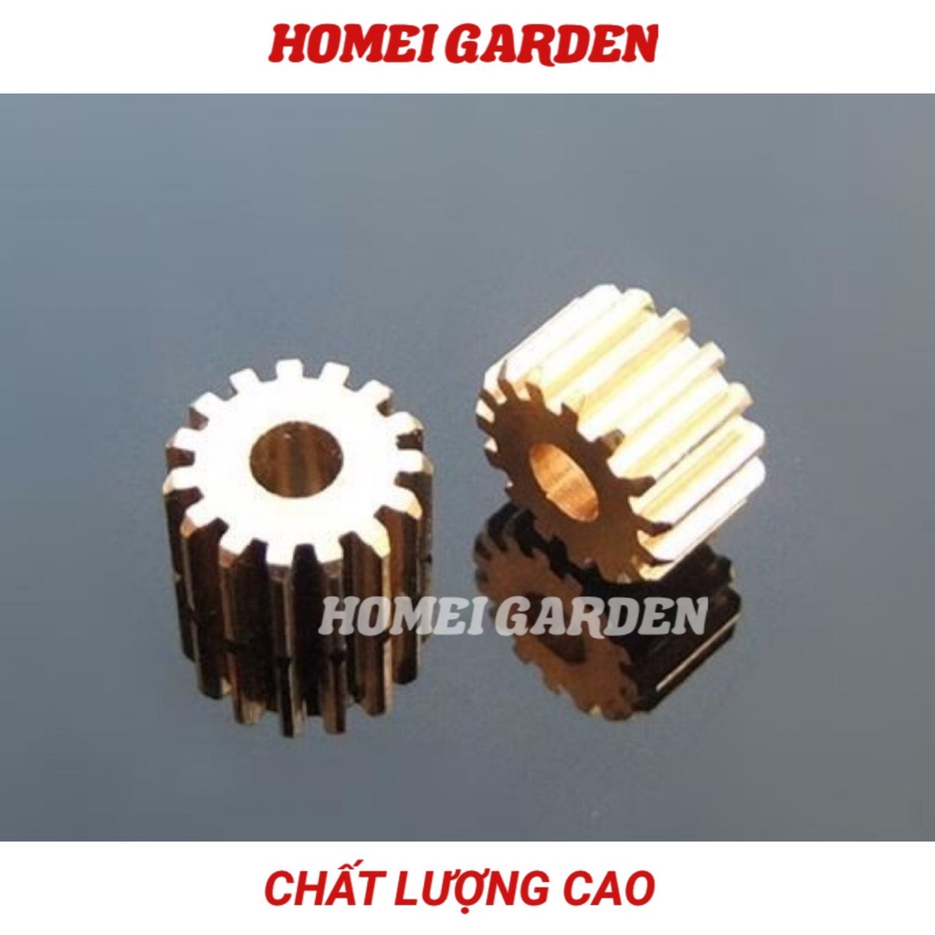 3 Bánh răng kim loại 15 răng lỗ trục 3mm dùng để nối trục động cơ hàng mới 100% 153A - HM0075