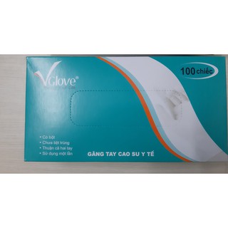Găng Tay Cao Su Có Bột Vglove Size S