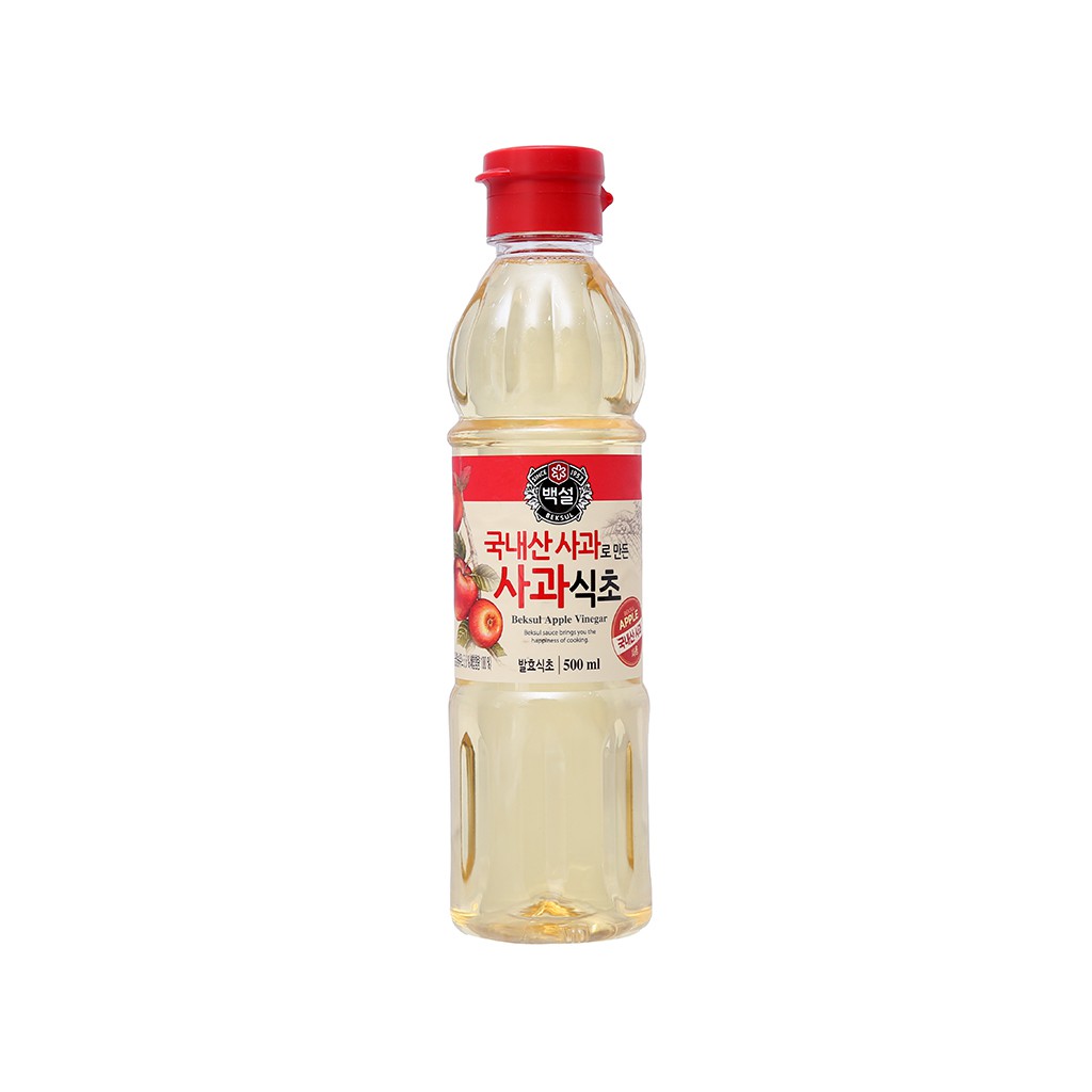 GIẤM TÁO HÀN QUỐC BEKSUL CHAI 500ML