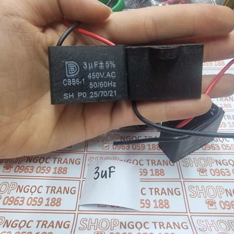 Tụ Quạt 3MF -450V
