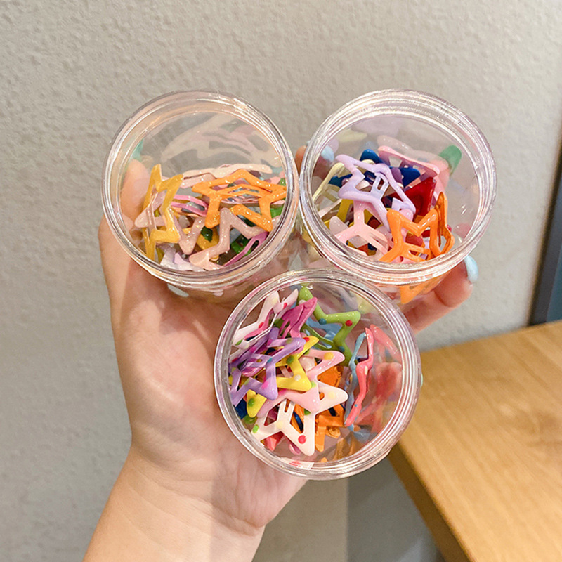 Kẹp Tóc Hình Ngôi Sao Xinh Xắn Cho Bé Gái