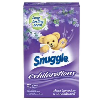 Giấy Sấy Thơm Và Mềm Vải Snuggle Exhilarations 70 tờ