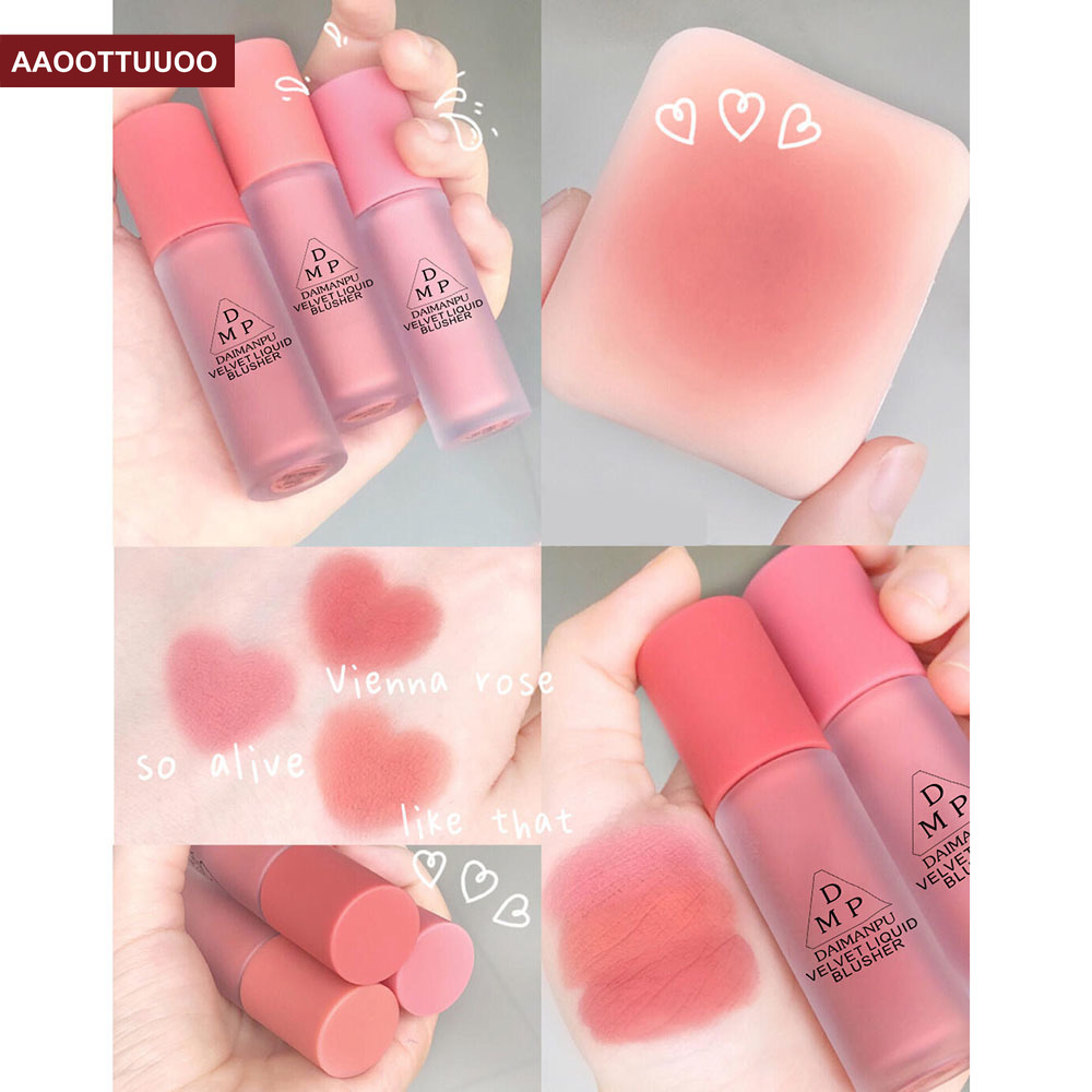 (Hàng Mới Về) Phấn Má Hồng Dạng Lỏng Dưỡng Ẩm Làm Trắng Da Tự Nhiên | BigBuy360 - bigbuy360.vn