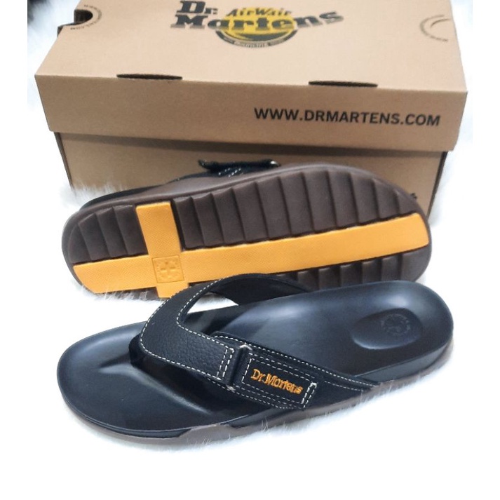 Dép kẹp nam da bò cao cấp DrMartin