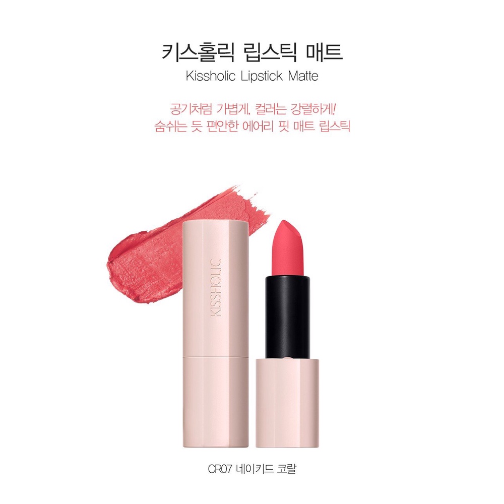 Son môi The Saem Kissholic Lipstick Matte (3.5g) | BigBuy360 - bigbuy360.vn