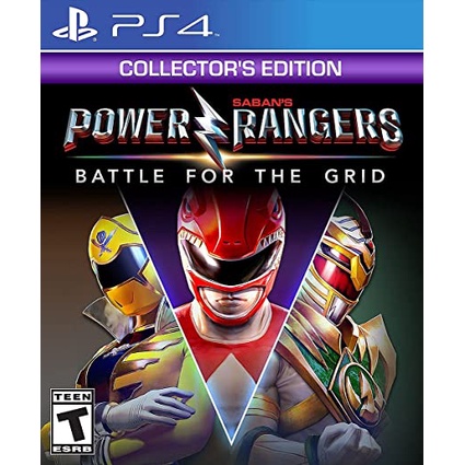 ĐĨA TRÒ CHƠI POWER RANGERS BATTLE FOR THE GRID