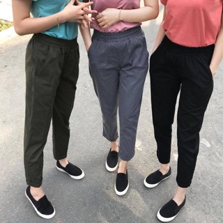 Quần baggy kaki