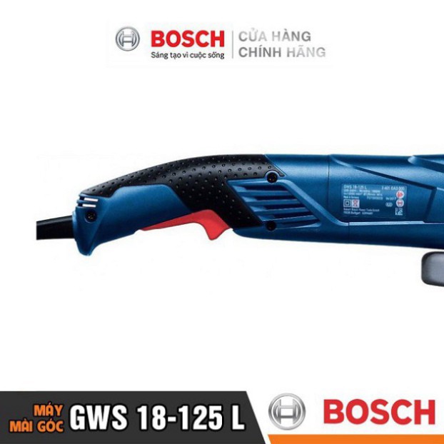 [HÀNG CHÍNH HÃNG] Máy Mài Góc Bosch GWS 18-125 L (125MM-1800W) , Giá Cạnh Tranh, Chất Lượng Hàng Đầu