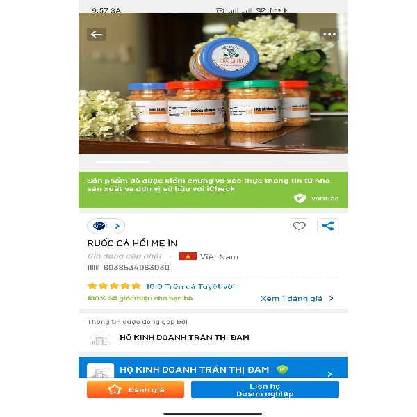 Ruốc Cá Hồi Sapa Mẹ Ỉn, Chà Bông Ăn Dặm Cho Bé | BigBuy360 - bigbuy360.vn