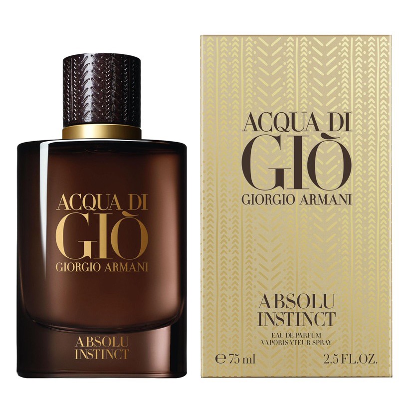 NƯỚC HOA NAM ARMANI ACQUA DI GIO ABSOLU INSTINCT 75ML
