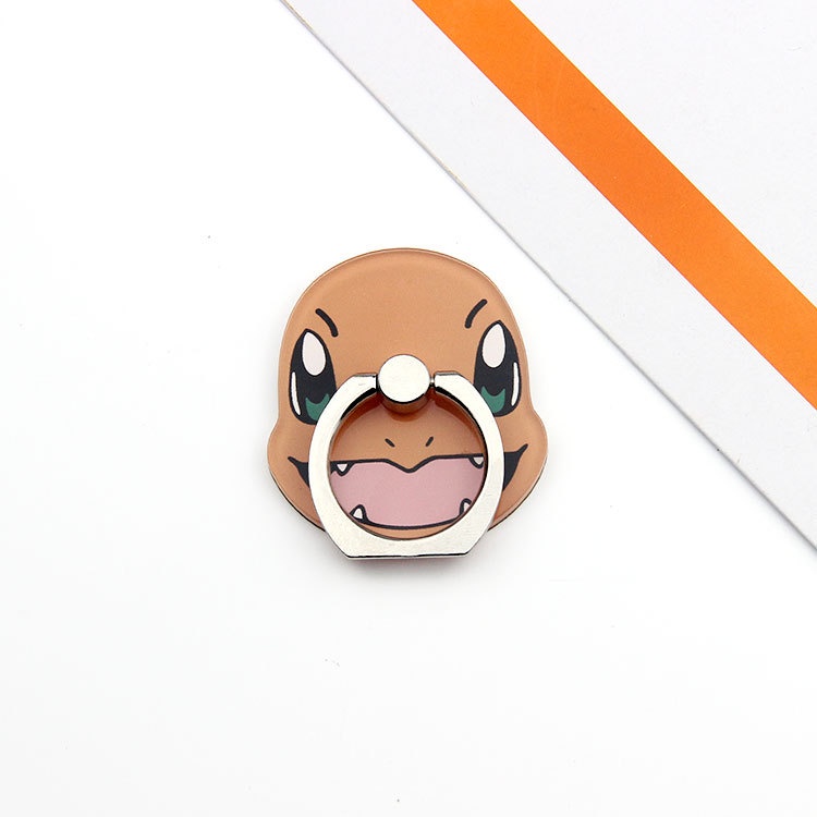 Nhẫn Đỡ Điện Thoại Di Động Hình Pokemon pikachu Anime Charmander Bulbasqur Nhiều Kiểu Phù Hợp Làm Quà Cho Trẻ Em