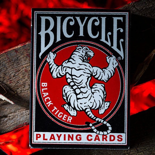 Bài tây Poker Ellusionist Bicycle Black Tiger Revival Playing Cards